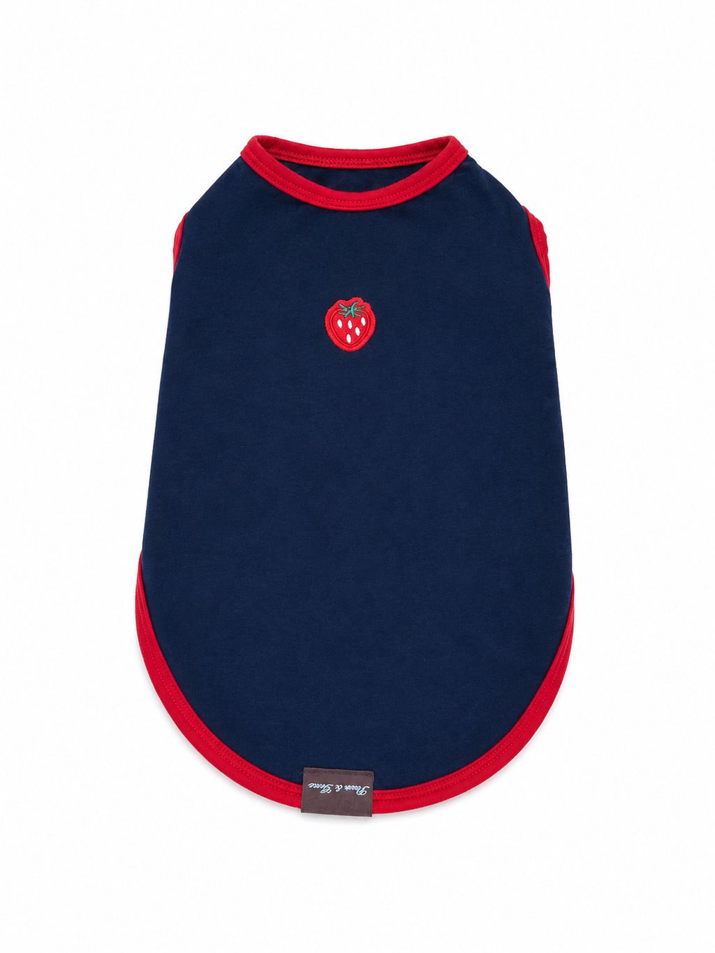 Strawberry Navy Tank